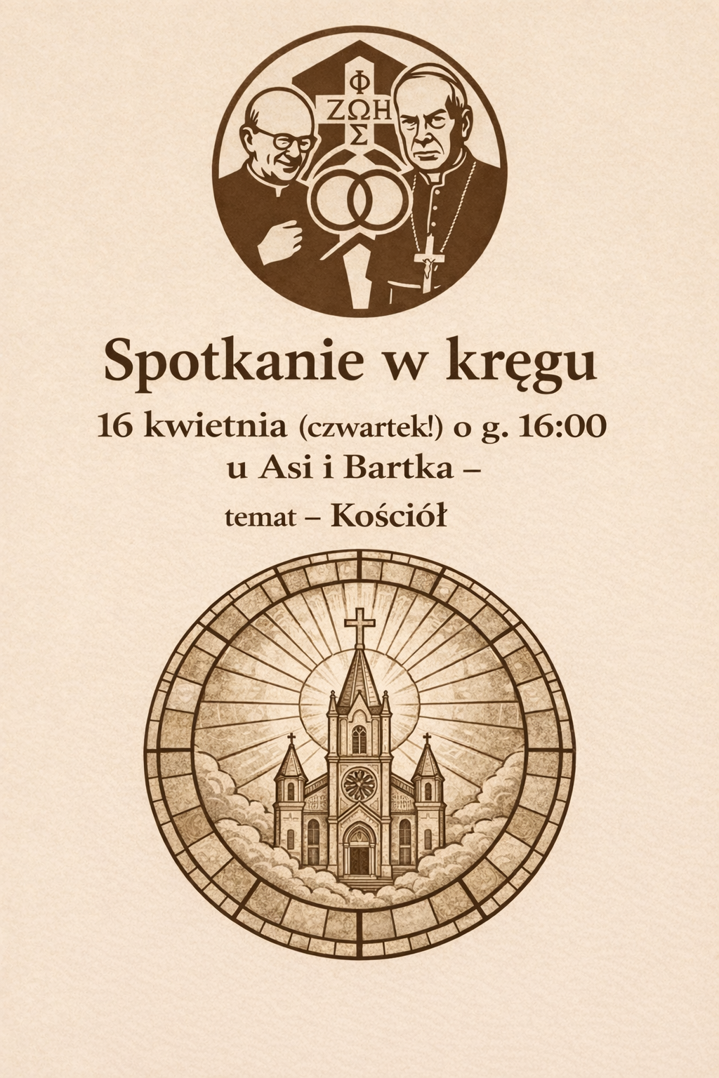 Zaproszenie na spotkanie w Kręgu